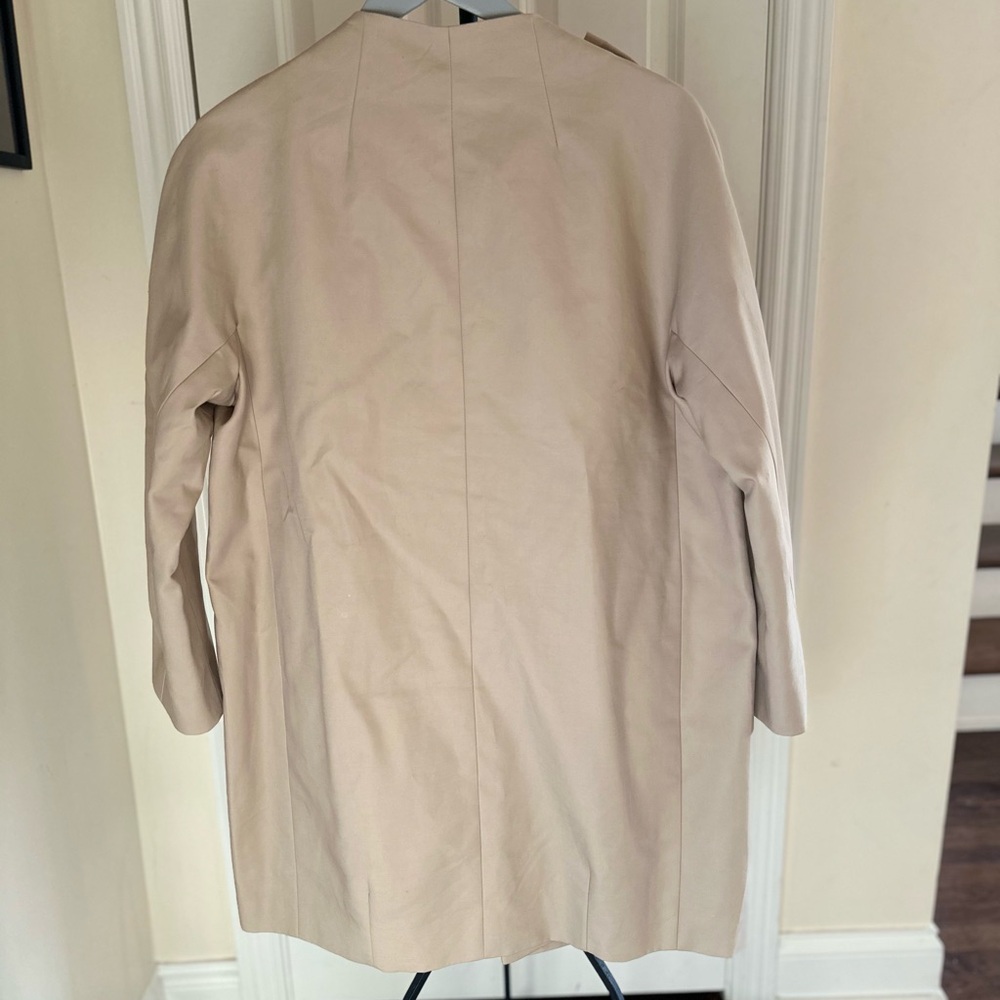 Kate Spade Dorothy Tan Trench Coat with Bow Accent - Picture 5 of 7